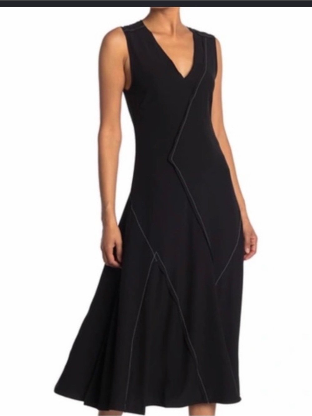 La Ligne Louisa Navy Dress